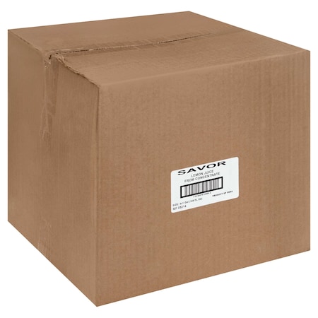 Savor Imports Savor Imports Lemon Juice - 1 gal., PK4 538604